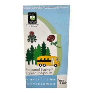 Cricut Provo Craft Shapes Cartridge Potpourri Basket 290577 Link Status Unknown